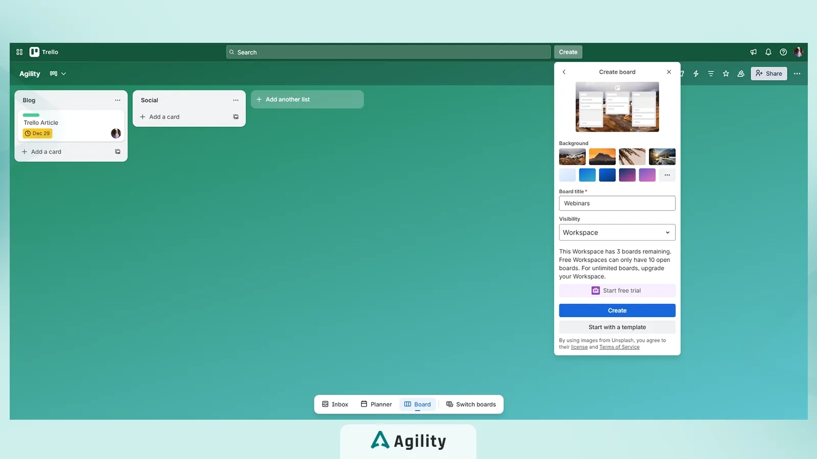 Trello Create