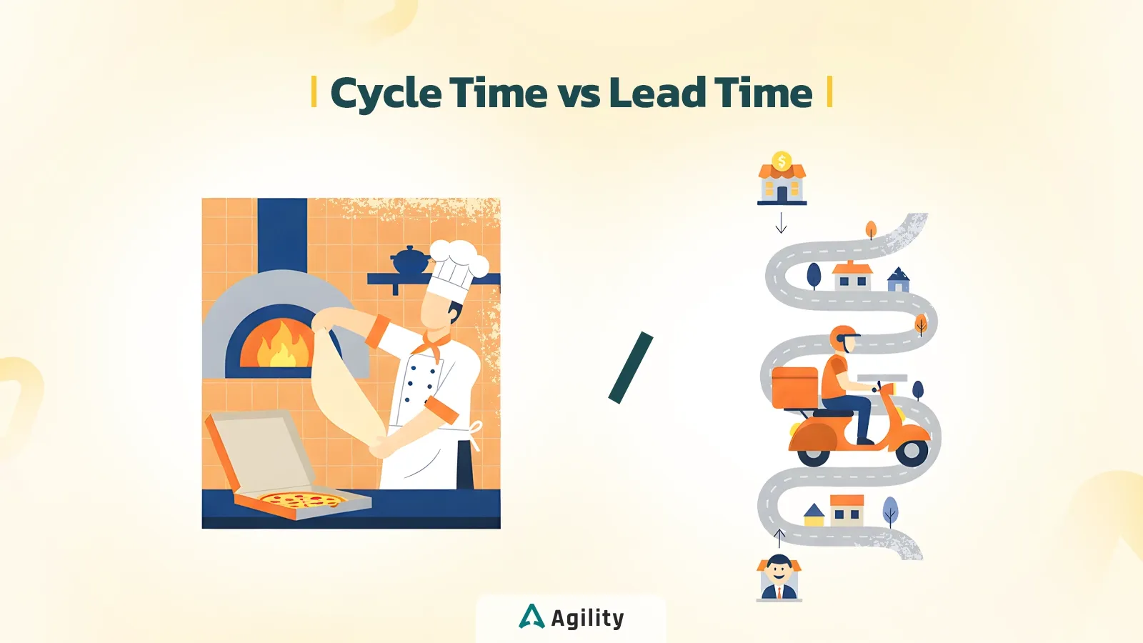 تفاوت زمان تحویل و زمان چرخه چیست؟